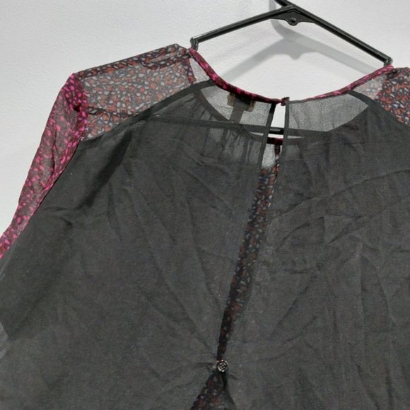 Aritzia Wilfred Silk Open Back Short Sleeve Top Medium - Picture 6 of 6